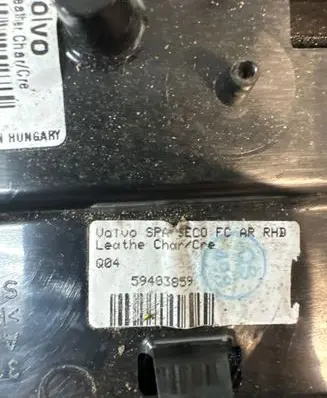 Volvo XC90 Other center console (tunnel) element 31403142