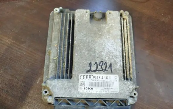 Audi Q7 4L Engine control unit/module 4l0910401g 0281014174