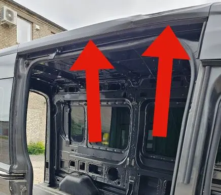 Ford Transit Sliding door rubber seal
