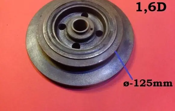 Ford Fiesta Crankshaft pulley 10787822