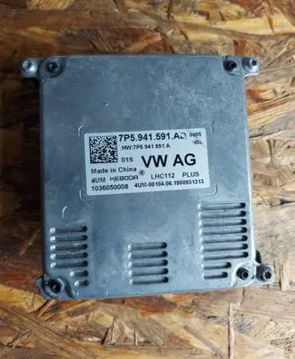 Volkswagen Golf VII Headlight ballast module Xenon 7P5941591AD