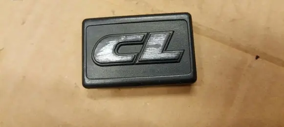 Volkswagen Golf II Fender model badge letters 191853688P