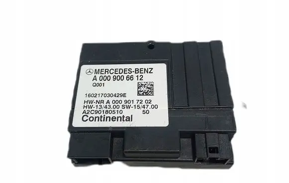 Mercedes-Benz C W205 Fuel injection pump control unit/module A0009006612
