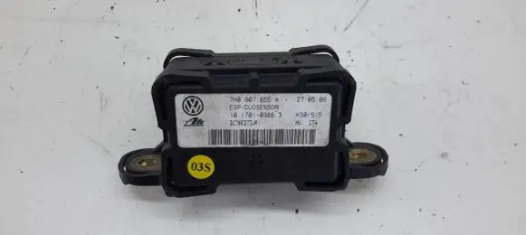 Volkswagen Jetta V ESP acceleration yaw rate sensor 7H0907655A DC76E273JR 10170103663