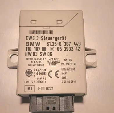 Immobilizer control unit/module