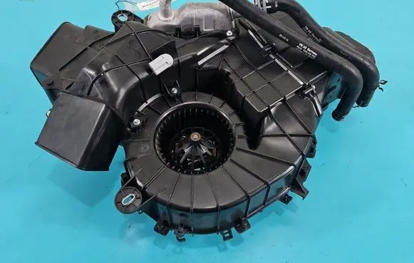 Interior heater climate box assembly