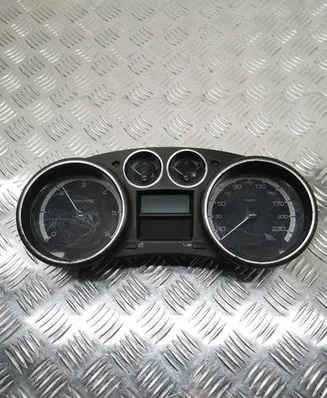 Peugeot 308 Speedometer (instrument cluster) 9665107480 TNA516MAI 503001550311