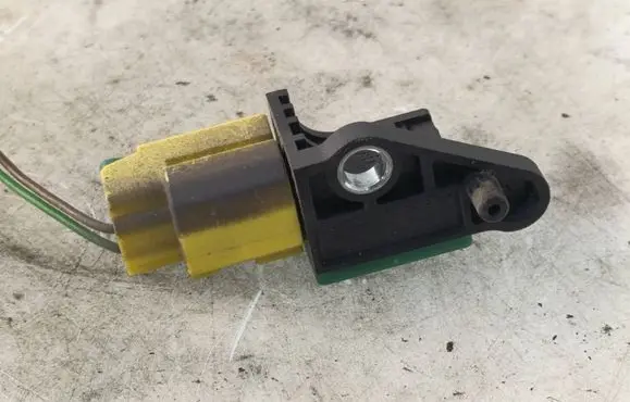 Airbag deployment crash/impact sensor