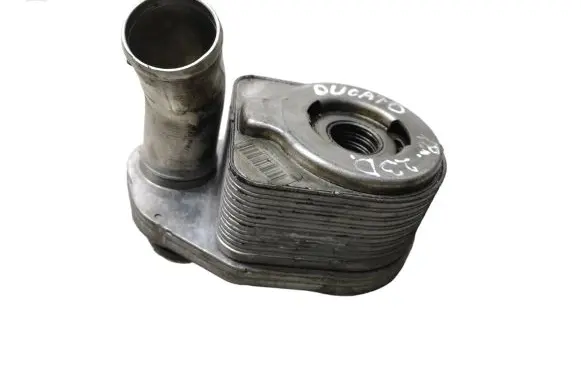 Engine oil radiator