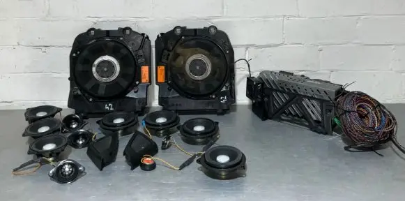 BMW 5 F10 F11 Audio system kit 9243496 9169688 9169687
