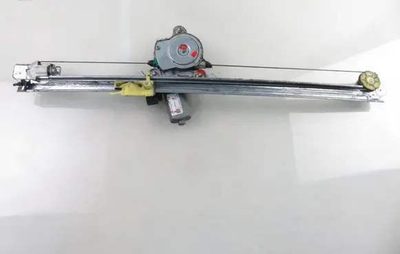 Front door window regulator with motor