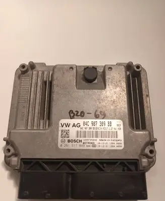 Skoda Fabia Mk3 (NJ) Engine control unit/module 04C907309BB 0261S17849
