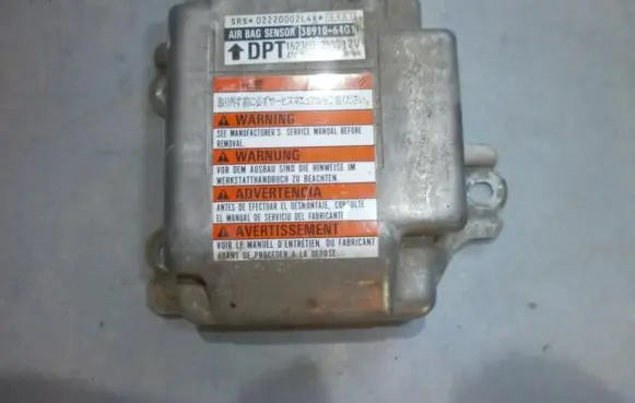 Suzuki Baleno EG Airbag control unit/module 3891064g1 1523002200