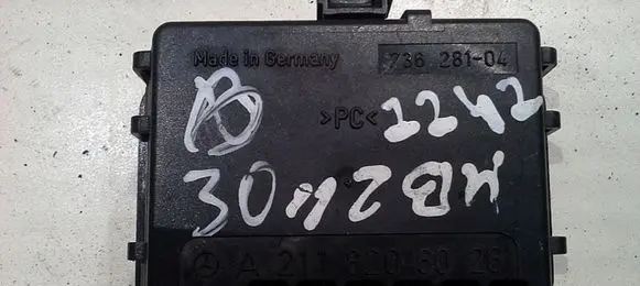 Mercedes-Benz E W211 Engine control unit/module 2118206026