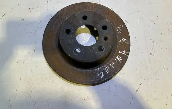 Opel Zafira B Rear brake disc 
