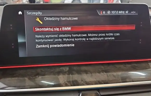 BMW 5 G30 G31 G38 Screen/display/small screen 681051106 IMPRK1549504