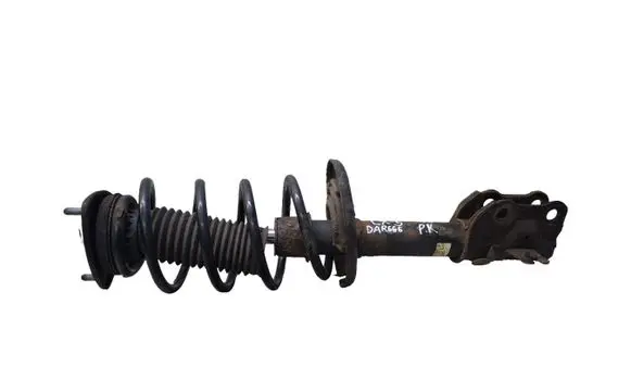 Front shock absorber with coil spring