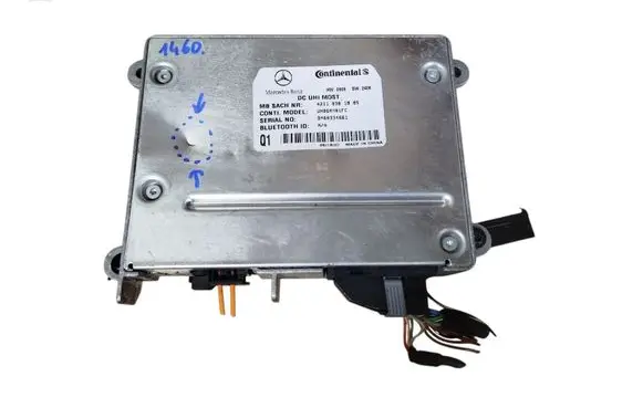 Mercedes-Benz E W211 Bluetooth control unit module A2118701885