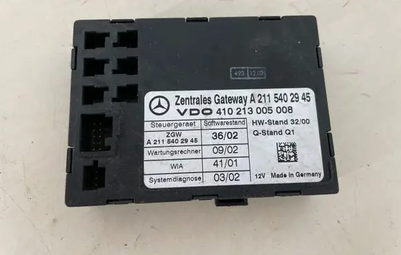 Mercedes-Benz E W211 Gateway control module A2115402945 410213005008