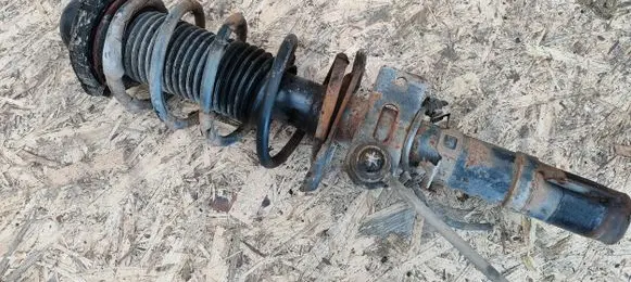 Audi A2 Front shock absorber with coil spring 383330EGT