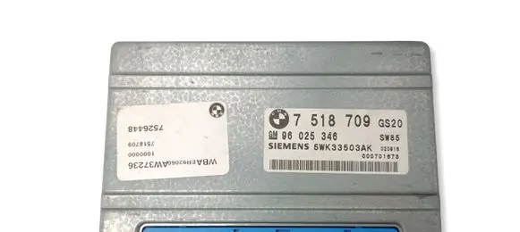 BMW 3 E46 Gearbox control unit/module 7518709 24607518709