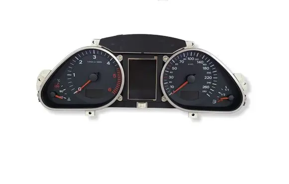 Audi A6 S6 C6 4F Speedometer (instrument cluster) 4F0920931F 4F0910930A