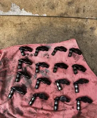 Audi A4 S4 B8 8K Valve rocker arm 