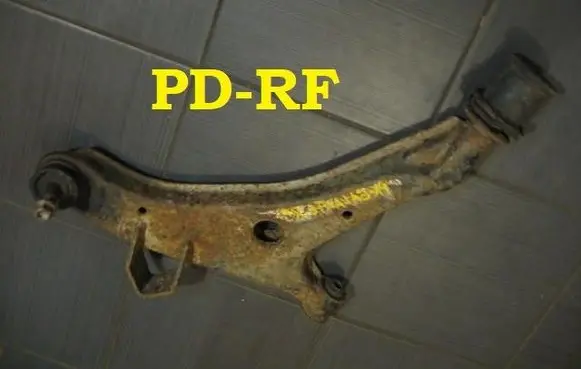Mitsubishi Galant Front lower control arm/wishbone MD975321