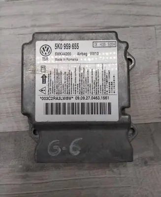 Volkswagen Golf VI Airbag control unit/module 5K0959655 5WK44200 00TC22A3LW8W