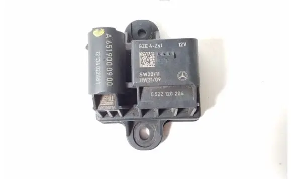 Mercedes-Benz SLK R172 Glow plug pre-heat relay A6519000900