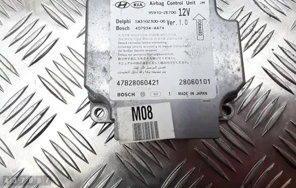 Hyundai Tucson JM Airbag control unit/module 959102e700