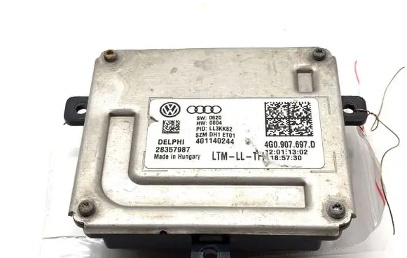 Audi A5 8T 8F Voltage converter/converter module 4G0907697D