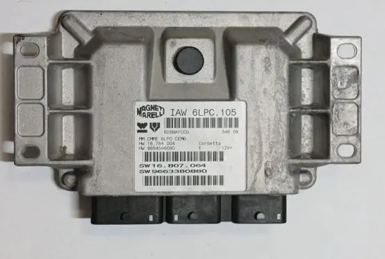 Peugeot 207 Engine control unit/module 9663380880 IAW6LPC105