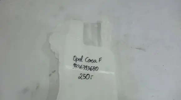 Opel Corsa F Lamp washer fluid tank 9836393680