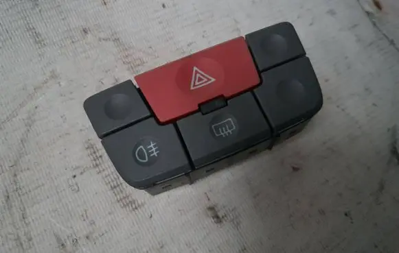 Fiat Panda II Hazard light switch 735357118