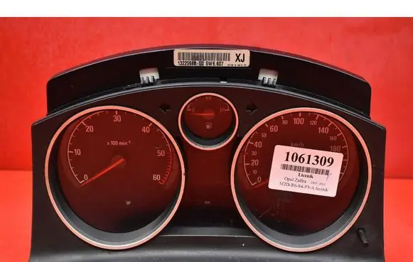 Opel Zafira B Speedometer (instrument cluster) 13225988
