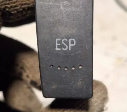 Volkswagen PASSAT B5.5 ESP (stability program) switch 3B0927134A PA6GF30