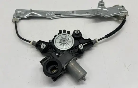 Front door window regulator with motor