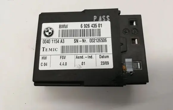 Seat control module