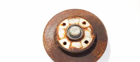 Citroen C4 II Rear brake disc neventiliuojamas