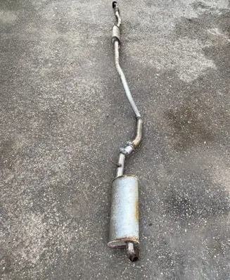 Opel Corsa D Muffler/silencer E24031807 BF0414216