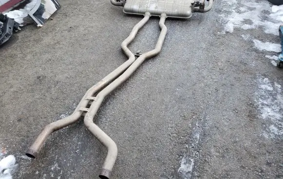 Porsche Cayenne (92A) Muffler/silencer 7P5253681B