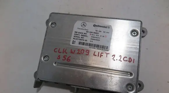 Mercedes-Benz CLK A209 C209 Bluetooth control unit module A2118701885