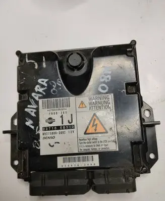 Nissan Navara D40 Engine control unit/module 23710EB310 5800360 MB2758003602