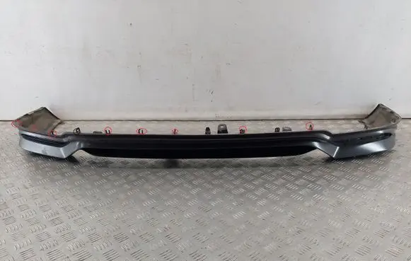 Rear bumper lower part trim
