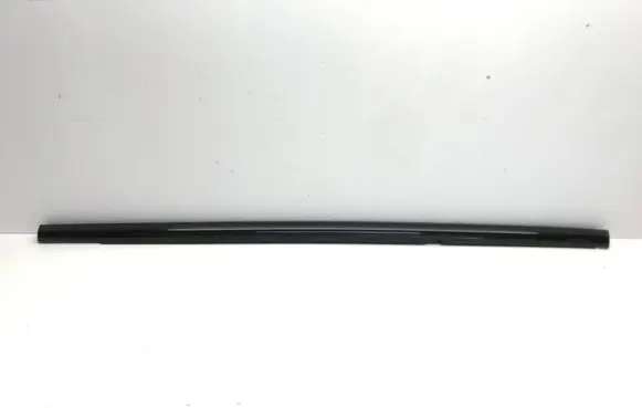 Front door glass trim molding