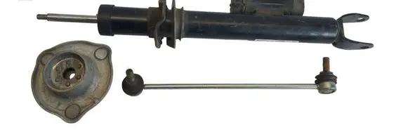 Mercedes-Benz C AMG W205 Front shock absorber with coil spring A2053206503