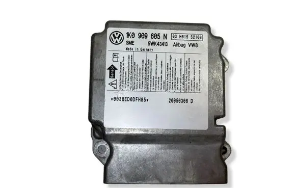 Volkswagen Golf Plus Airbag control unit/module 1K0909605N
