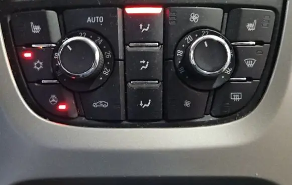 Opel Astra J Climate control/heater control trim 13435144 IMPRK1409413