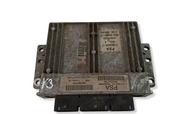 Peugeot 307 Engine control unit/module 9644625680 9652202780 S20002A